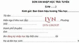 Học Cấp 1 Trái Tuyến